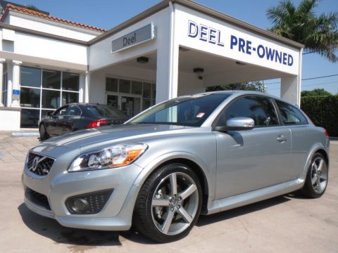 Electric Silver Metallic Volvo C30 T5 R-Design.  Click to enlarge.