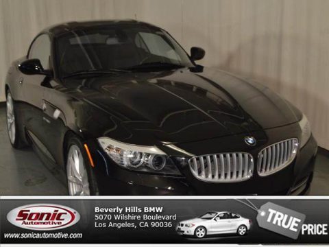 Jet Black BMW Z4 sDrive35i Roadster.  Click to enlarge.