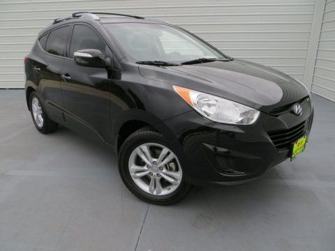 Ash Black Hyundai Tucson GLS.  Click to enlarge.