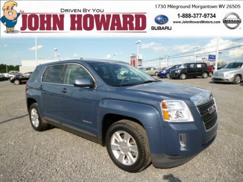 Steel Blue Metallic GMC Terrain SLE AWD. Click to enlarge. Steel Blue Metallic GMC Terrain SLE AWD. Click to enlarge.