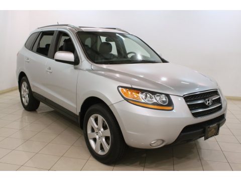 Bright Silver Hyundai Santa Fe Limited 4WD.  Click to enlarge.