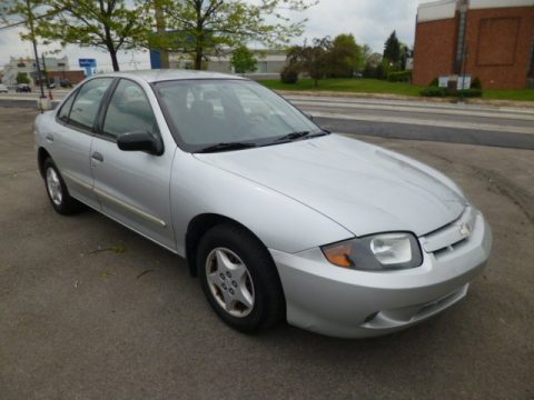 Ultra Silver Metallic Chevrolet Cavalier Sedan.  Click to enlarge.