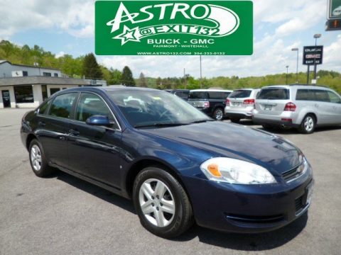 Imperial Blue Metallic Chevrolet Impala LS.  Click to enlarge.