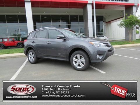 Magnetic Gray Metallic Toyota RAV4 XLE.  Click to enlarge.