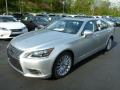 Front 3/4 View of 2013 Lexus LS 460 L AWD #8