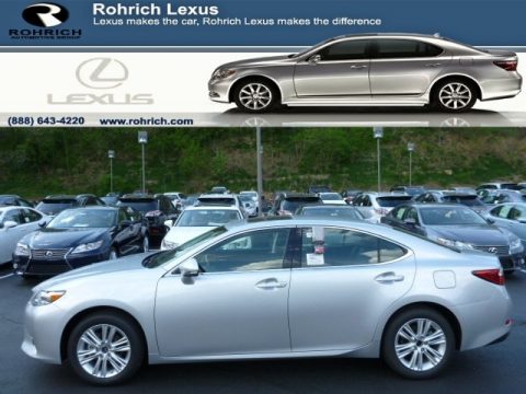 Silver Lining Metallic Lexus ES 350.  Click to enlarge.