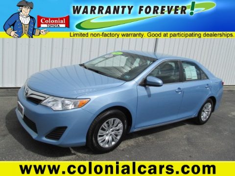 Clearwater Blue Metallic Toyota Camry LE. Click to enlarge. Clearwater Blue Metallic Toyota Camry LE. Click to enlarge.