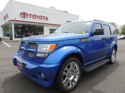 Electric Blue Pearl Dodge Nitro R/T 4x4.  Click to enlarge.
