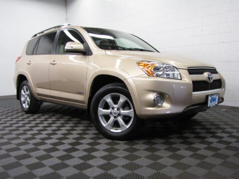 Sandy Beach Metallic Toyota RAV4 Limited 4WD.  Click to enlarge.
