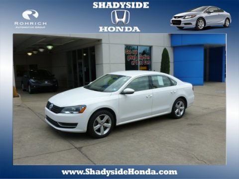 Candy White Volkswagen Passat 2.5L SE.  Click to enlarge.