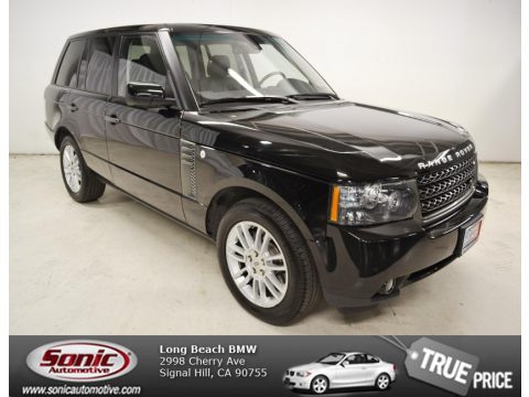 Santorini Black Metallic Land Rover Range Rover HSE.  Click to enlarge.