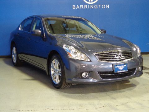 Blue Slate Infiniti G 25 x AWD Sedan.  Click to enlarge.