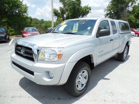 Silver Streak Mica Toyota Tacoma PreRunner Access Cab.  Click to enlarge.