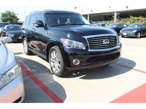 Black Obsidian Infiniti QX 56.  Click to enlarge.