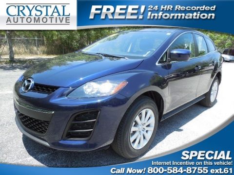 Stormy Blue Mica Mazda CX-7 i Sport.  Click to enlarge.