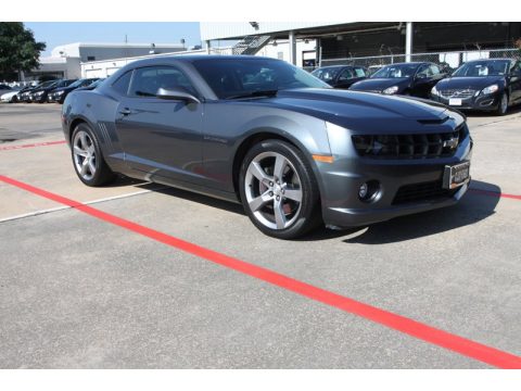 Cyber Gray Metallic Chevrolet Camaro SS/RS Coupe.  Click to enlarge.