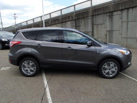 Sterling Gray Metallic Ford Escape SEL 2.0L EcoBoost 4WD.  Click to enlarge.