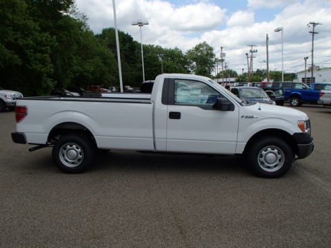 Oxford White Ford F150 XL Regular Cab.  Click to enlarge.