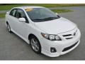 Front 3/4 View of 2013 Toyota Corolla S #2