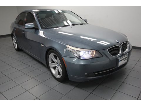Neptune Blue Metallic BMW 5 Series 528i Sedan.  Click to enlarge.