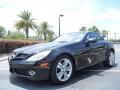 Front 3/4 View of 2010 Mercedes-Benz SLK 300 Roadster #3