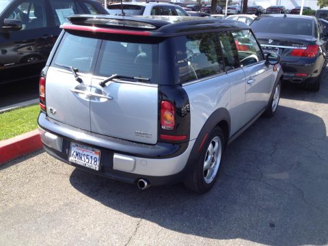 Pure Silver Metallic Mini Cooper Clubman.  Click to enlarge.