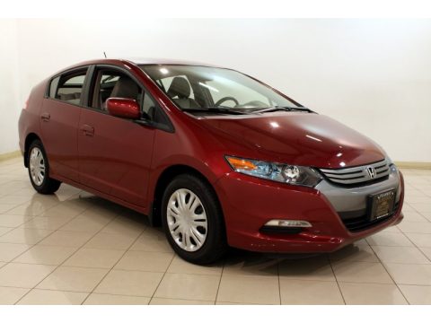 Tango Red Pearl Honda Insight Hybrid LX.  Click to enlarge.