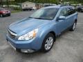 Front 3/4 View of 2011 Subaru Outback 2.5i Limited Wagon #3