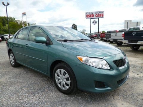 Capri Sea Metallic Toyota Corolla LE.  Click to enlarge.