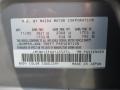 Mazda Color Code 29Y Titanium Gray Metallic #28