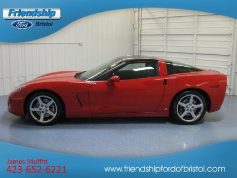 Victory Red Chevrolet Corvette Coupe.  Click to enlarge.