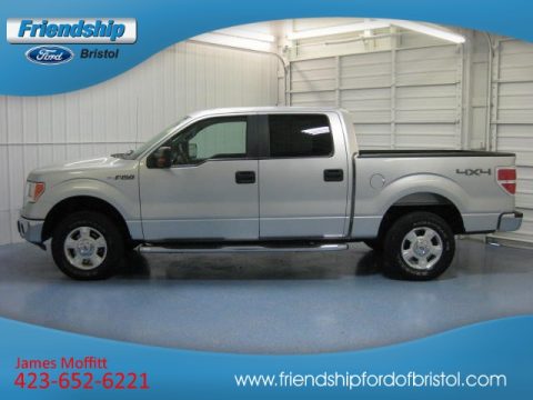 Brilliant Silver Metallic Ford F150 XLT SuperCrew 4x4.  Click to enlarge.