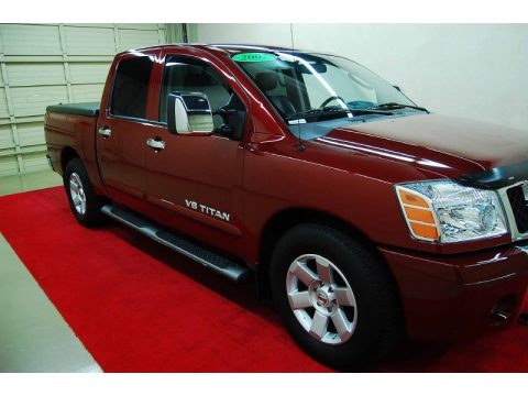 Red Brawn Nissan Titan LE Crew Cab. Click to enlarge. Red Brawn Nissan Titan LE Crew Cab. Click to enlarge.