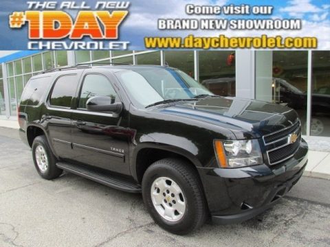 Black Chevrolet Tahoe LT 4x4.  Click to enlarge.