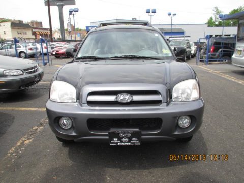 Black Obsidian Hyundai Santa Fe GLS.  Click to enlarge.