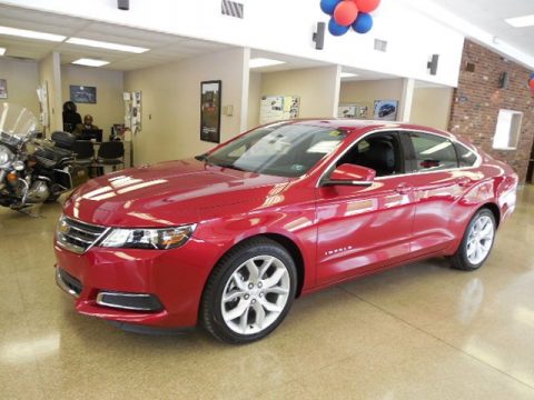 Crystal Red Tintcoat Chevrolet Impala LT.  Click to enlarge.