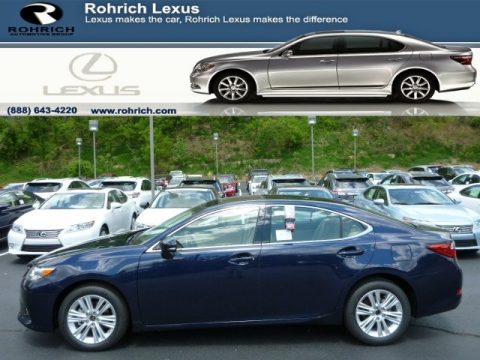 Deep Sea Blue Mica Lexus ES 350.  Click to enlarge.
