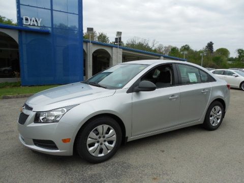Silver Ice Metallic Chevrolet Cruze LS.  Click to enlarge.