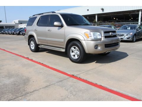 Desert Sand Mica Toyota Sequoia SR5.  Click to enlarge.