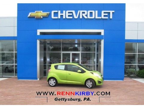 Jalapeno (Green) Chevrolet Spark LT.  Click to enlarge.