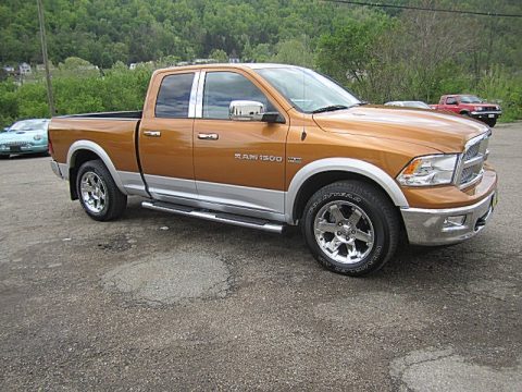 Tequila Sunrise Pearl Dodge Ram 1500 Laramie Quad Cab 4x4. Click to enlarge. Tequila Sunrise Pearl Dodge Ram 1500 Laramie Quad Cab 4x4. Click to enlarge.