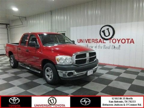 Flame Red Dodge Ram 1500 ST Quad Cab. Click to enlarge. Flame Red Dodge Ram 1500 ST Quad Cab. Click to enlarge.