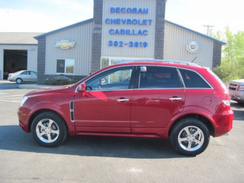 Crystal Red Tintcoat Chevrolet Captiva Sport LT.  Click to enlarge.