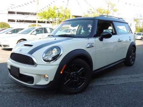 Pepper White Mini Cooper S Clubman.  Click to enlarge.