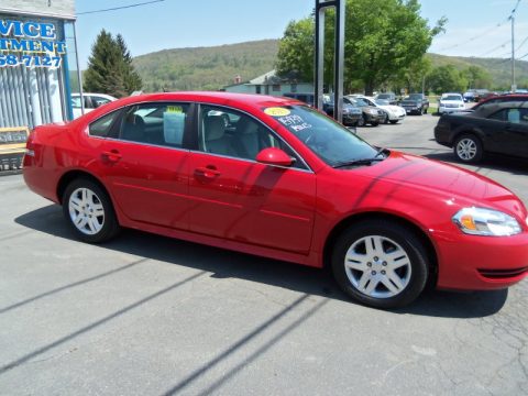 Victory Red Chevrolet Impala LT.  Click to enlarge.