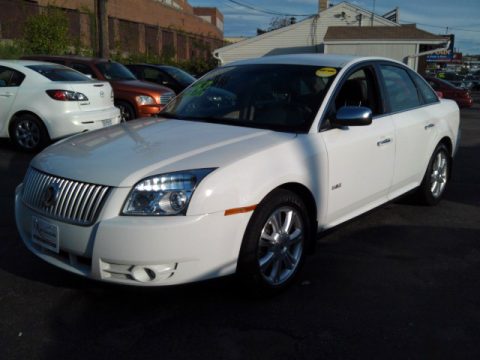 Oxford White Mercury Sable Premier Sedan.  Click to enlarge.