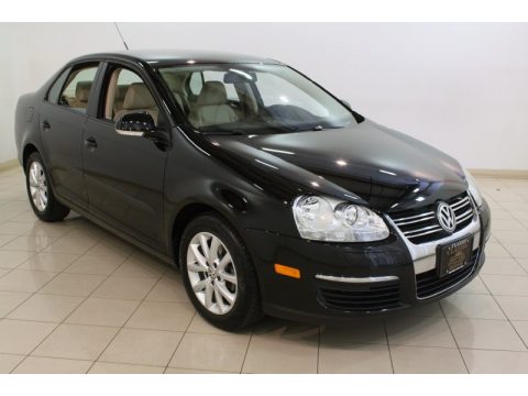 Black Volkswagen Jetta Limited Edition Sedan.  Click to enlarge.