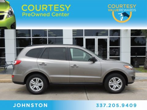 Mineral Gray Hyundai Santa Fe GLS.  Click to enlarge.