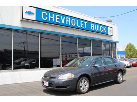 Dark Silver Metallic Chevrolet Impala LT.  Click to enlarge.