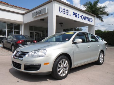 White Gold Metallic Volkswagen Jetta Limited Edition Sedan.  Click to enlarge.